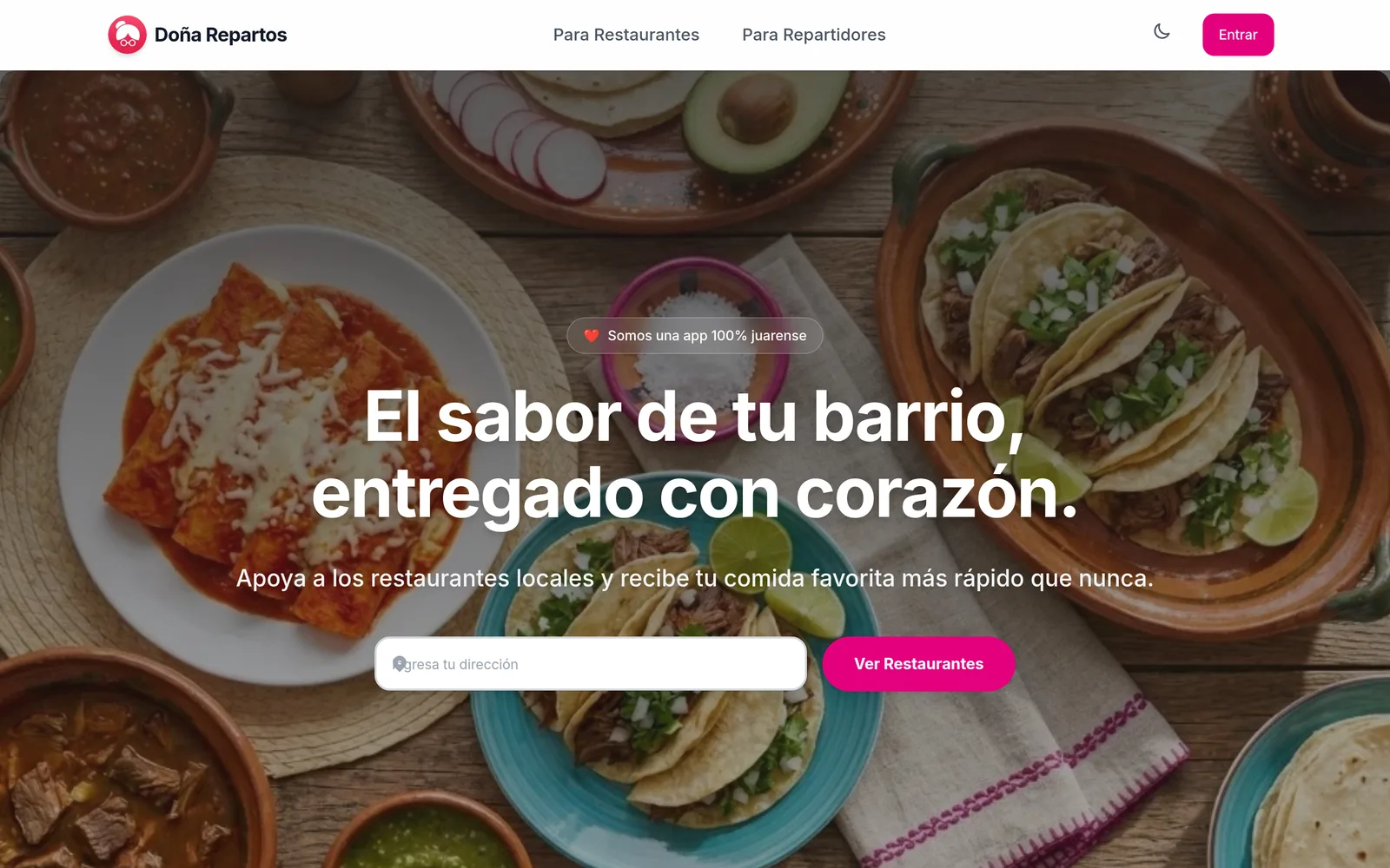 Doña Repartos — screenshot
